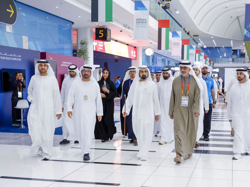 محمد بن راشد يشهد جانباً من منافسات "ألعاب الماسترز أبوظبي 2026"