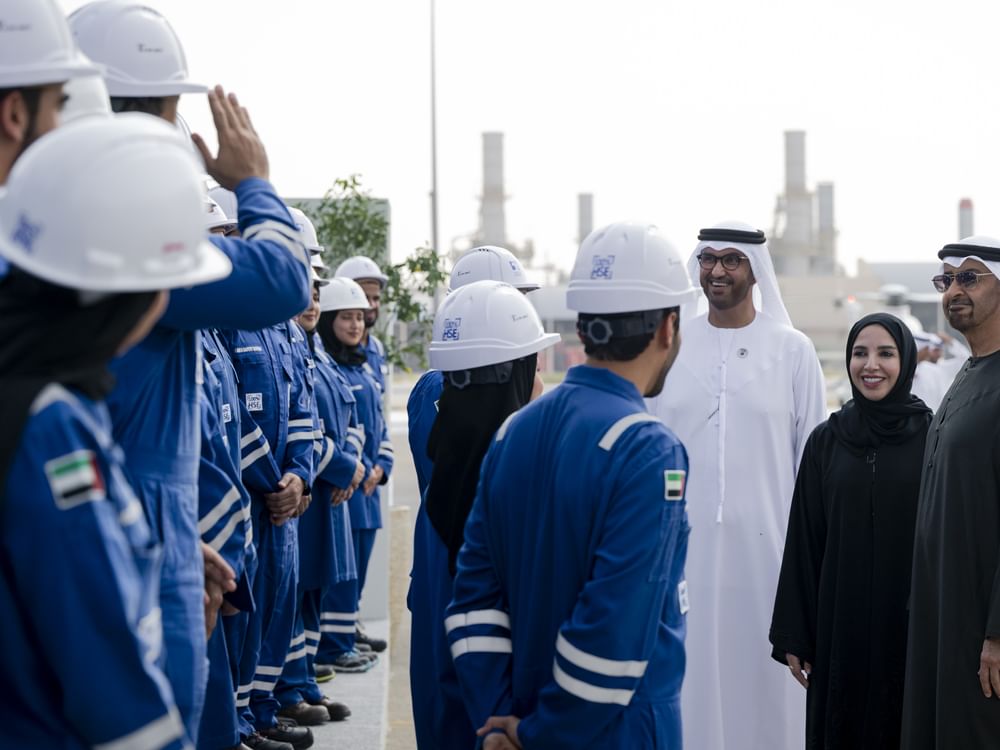 UAE President chairs ADNOC Board of Directors meeting at Habshan Complex