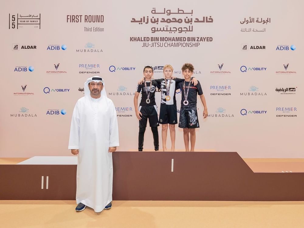 Sharjah Self-Defence takes early lead on opening day of Khaled bin Mohamed bin Zayed Jiu-Jitsu Championship - Round 1