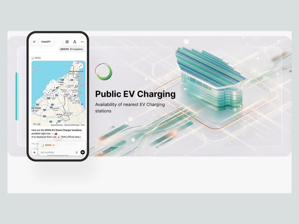 DEWA provides its services through ChatGPT Apps Directory