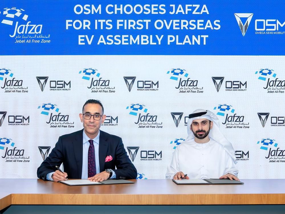 Omega Seiki Mobility to invest AED92 million in electric vehicle assembly plant at Dubai’s Jafza