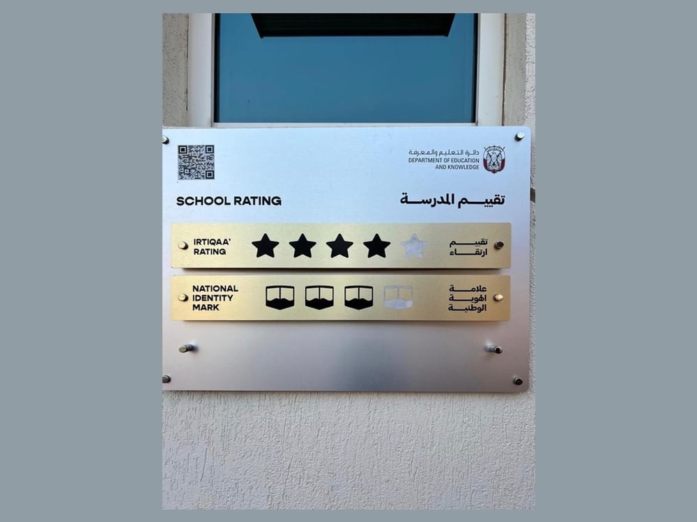 ADEK introduces official School Performance Plaques