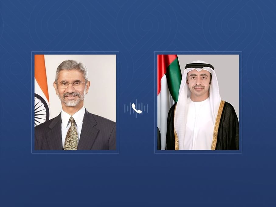 Abdullah bin Zayed, Indian External Affairs Minister discuss regional developments