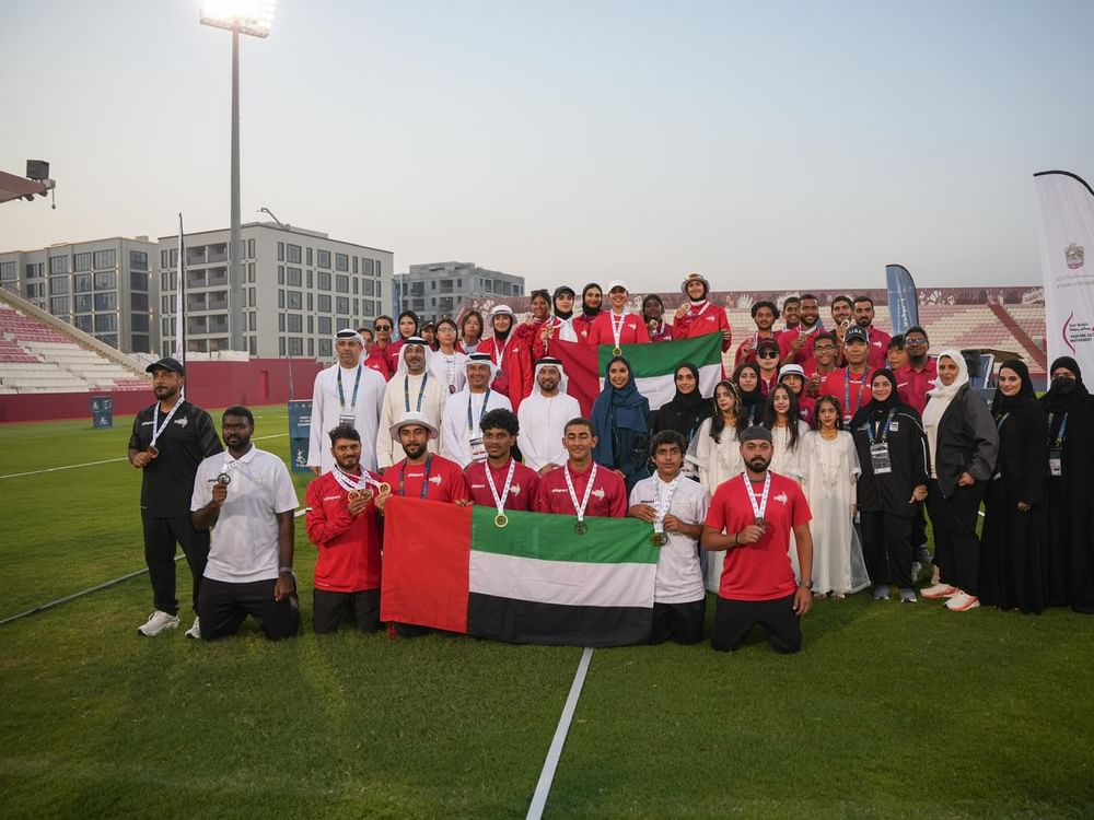 الإمارات تحصد 30 ميدالية في بطولة غرب آسيا للقوس والسهم
