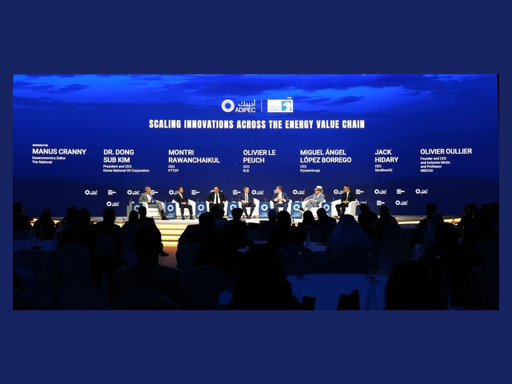 Technology leaders at ADIPEC call for bold, coordinated investment to accelerate energy progress