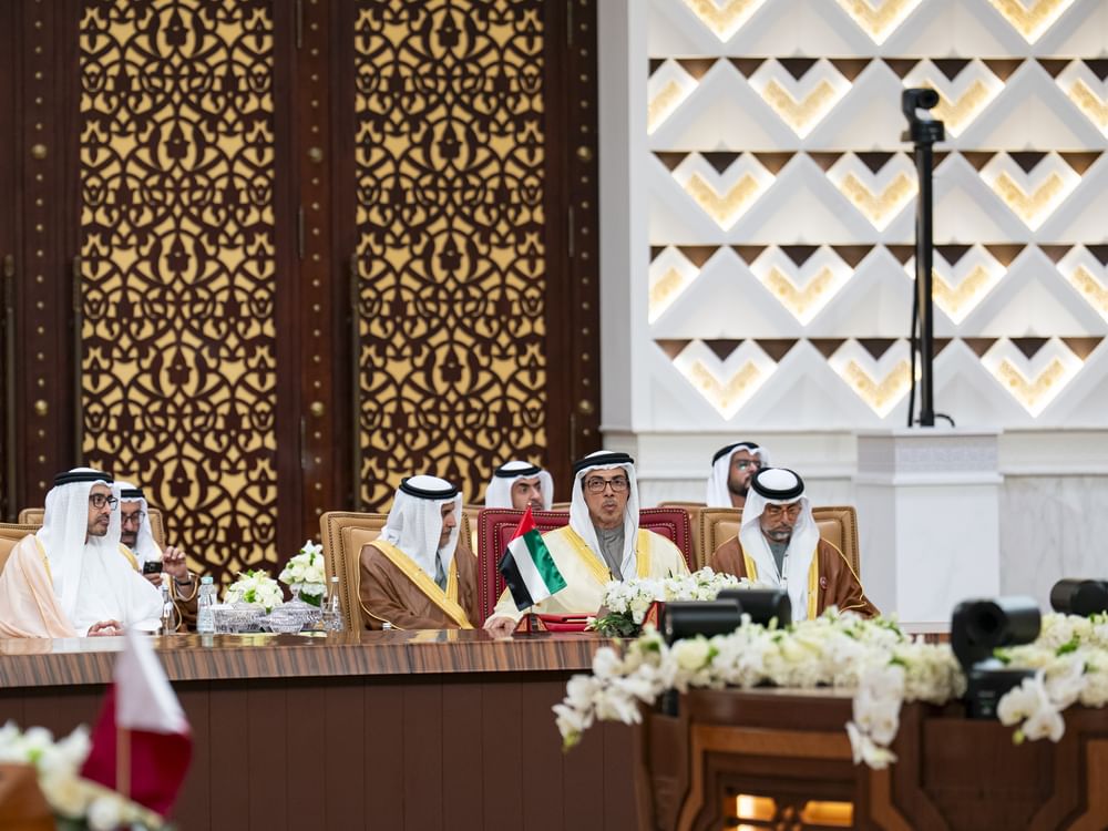 Mansour bin Zayed participates in 46th GCC Summit in Bahrain 