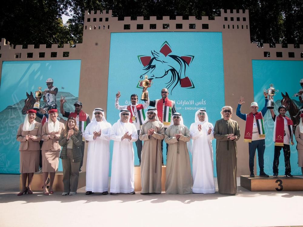 راشد المهيري بطلا لكأس الإمارات للقدرة