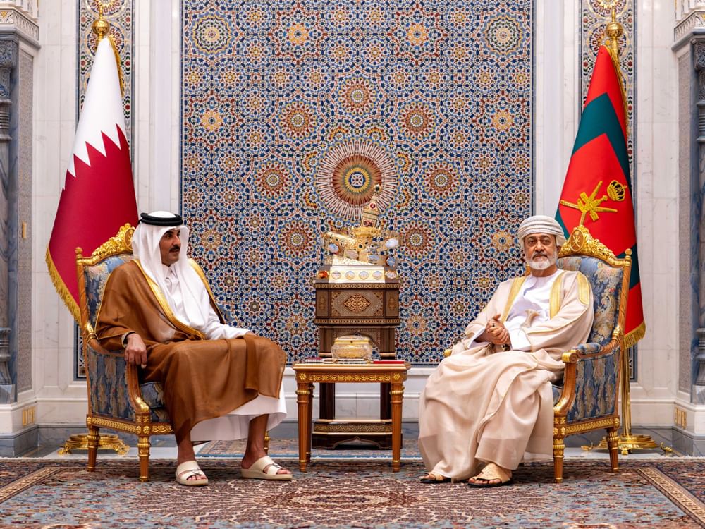 Sultan of Oman, Emir of Qatar discuss regional developments
