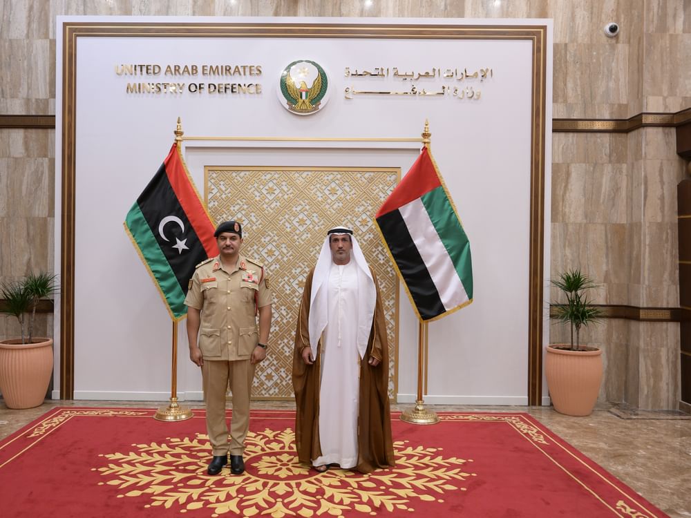 وزير الدولة لشؤون الدفاع يلتقي نائب القائد العام للقوات المسلحة العربية الليبية