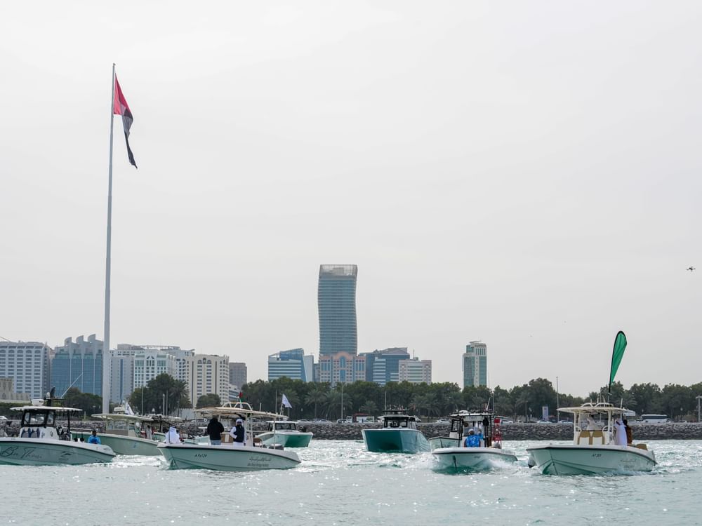 انطلاق منافسات بطولات الظفرة الكبرى لصيد الكنعد في محطتها الثانية