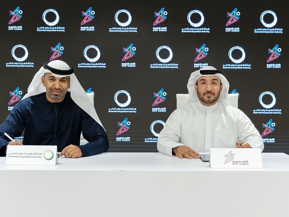 Autoridade de Eletricidade e Água de Dubai assina acordo de parceria para o 5º Gov Games