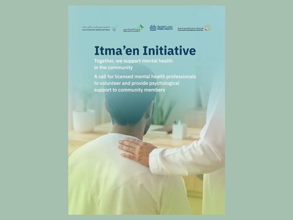 CDA launches volunteer initiative through Dubai Now app to support community mental health