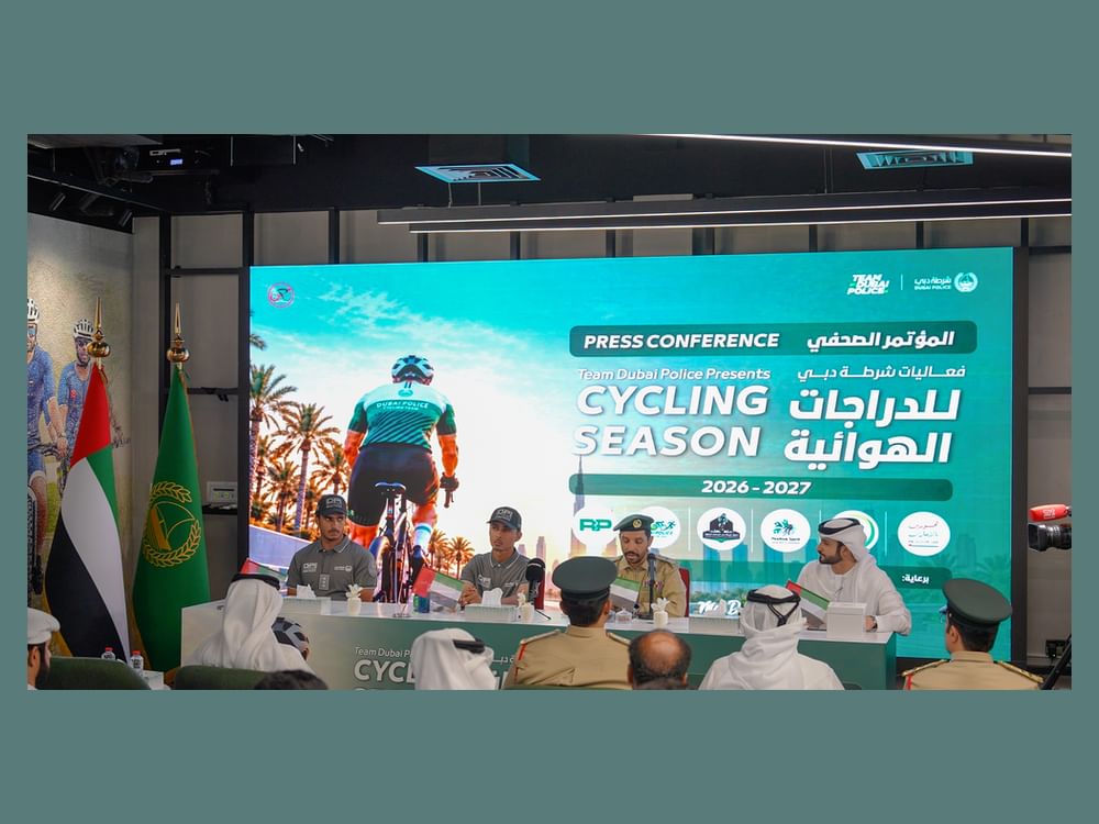 شرطة دبي تنظم 14 سباق دراجات خلال 8 أشهر