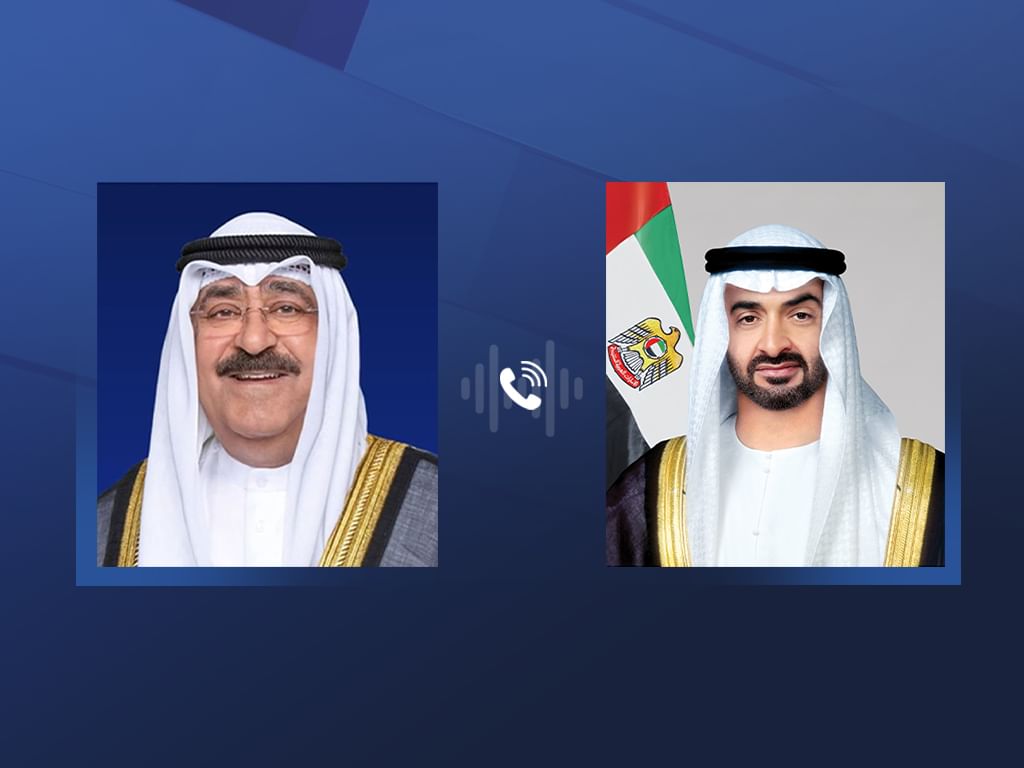 UAE President holds telephone call with Emir of Kuwait | Emirates News ...