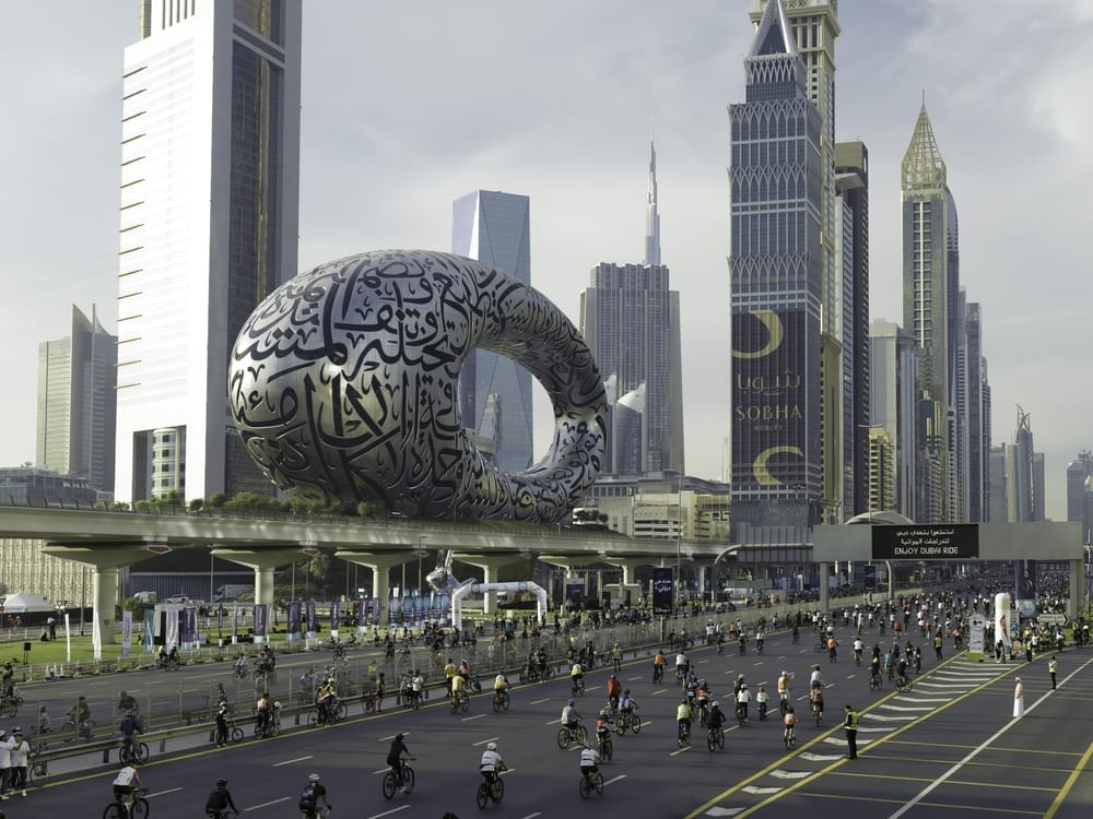 Fourth edition of Dubai Ride takes more than 35,000 cyclists on an