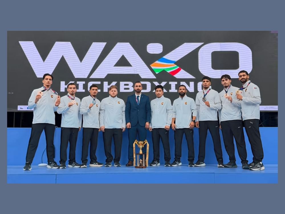 الإمارات تحصد 31 ميدالية في كأس العالم للكيك بوكسينج بأوزبكستان