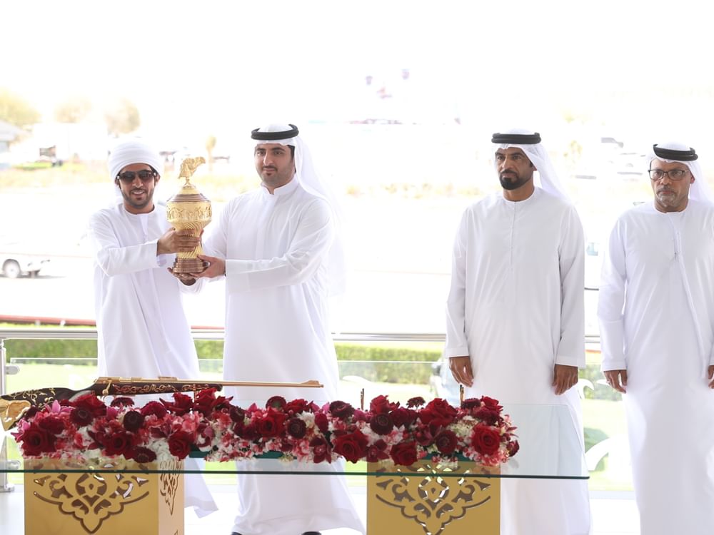 "هجن الرئاسة" تحصد "رموز اللقايا" في مهرجان المرموم