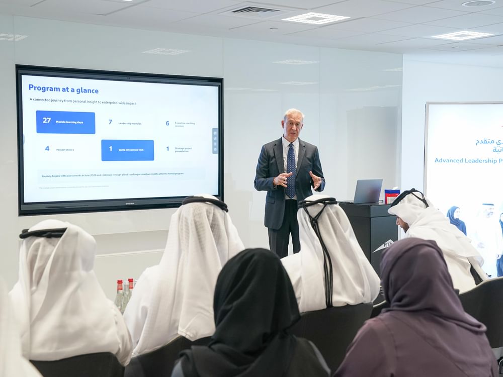 RTA launches second ‘Advanced Leadership’ programme to develop future-ready national leaders