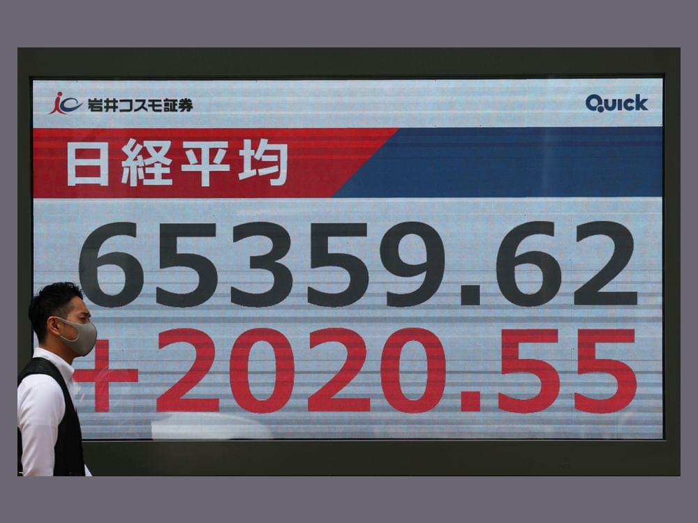 Japan's Nikkei stock index tops 65,000 for 1st time