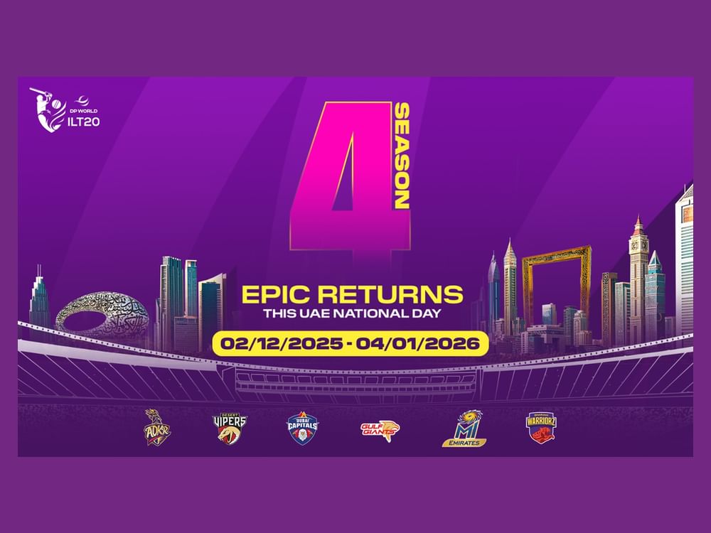 DP World International League T20 Season 4 to commence on 'Eid Al Etihad'