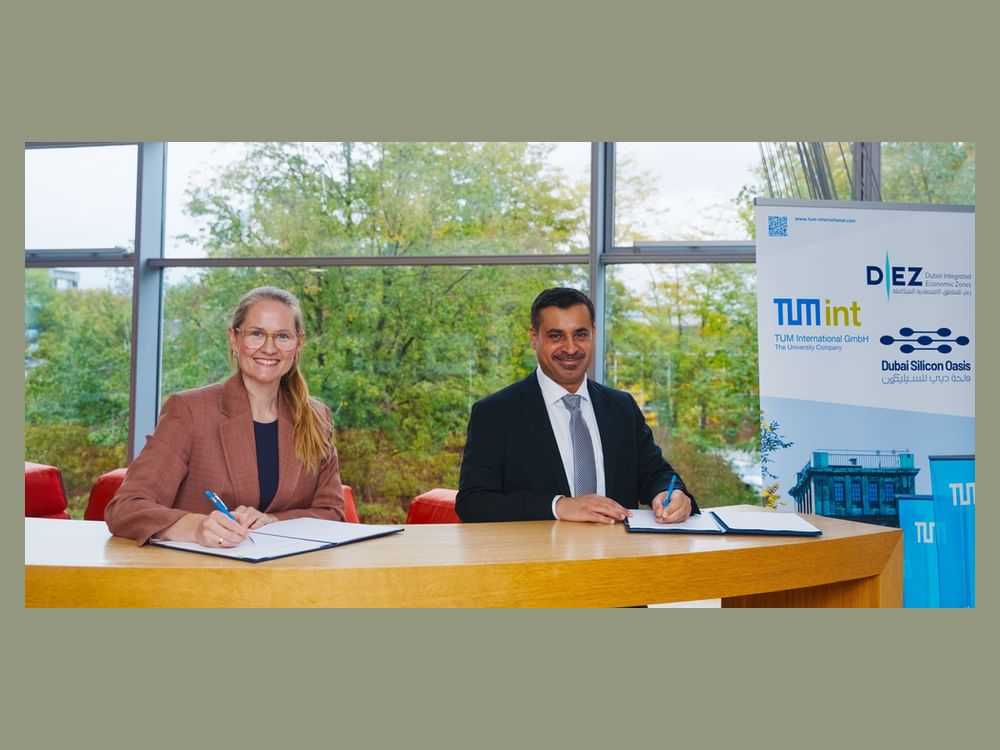 Dubai Silicon Oasis, TUM International explore opportunities to advance applied research, technology transfer