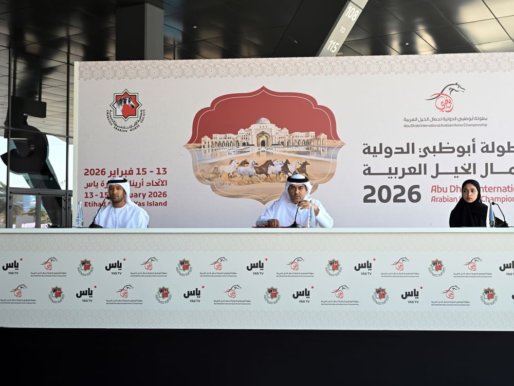 برعاية منصور بن زايد.. 369 خيلا من 11 دولة تتنافس في بطولة أبوظبي الدولية لجمال الخيل العربية