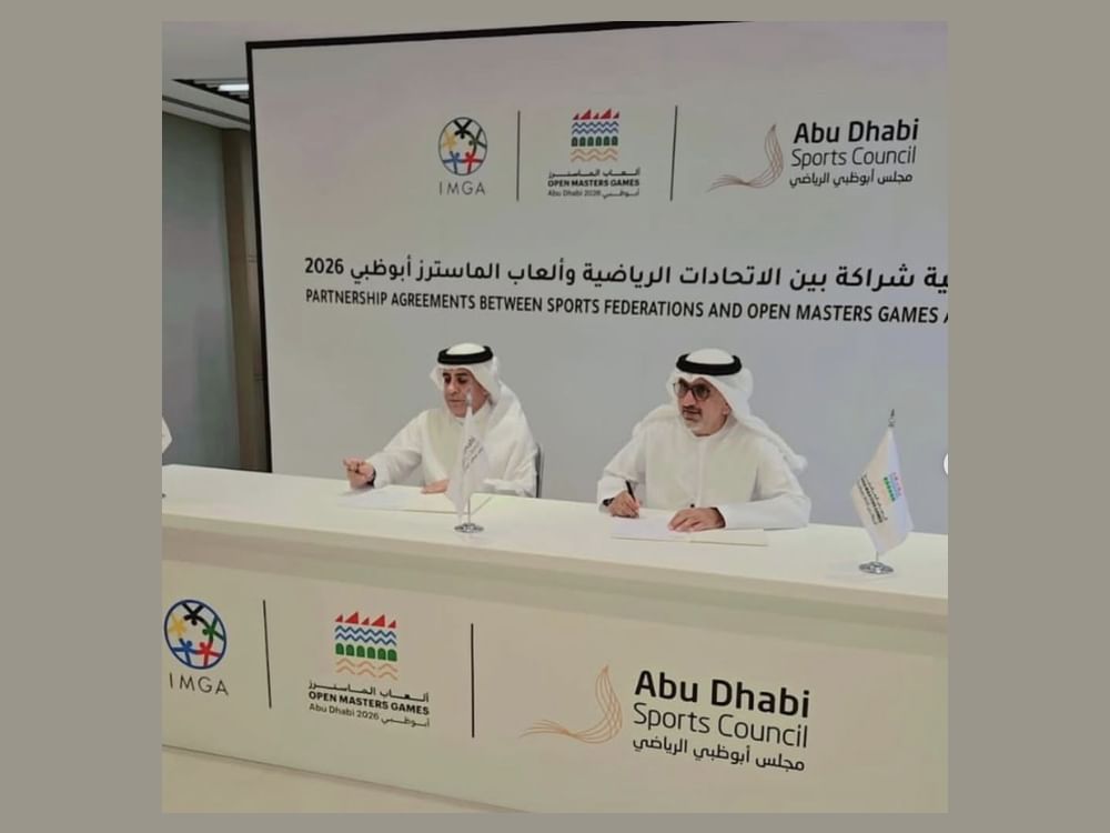 Open Masters Games, UAE Basketball Association sign partnership agreement