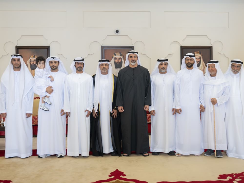 Khaled bin Mohamed bin Zayed attends Khaled Ahmed Raqeet Alsuwaidi wedding reception