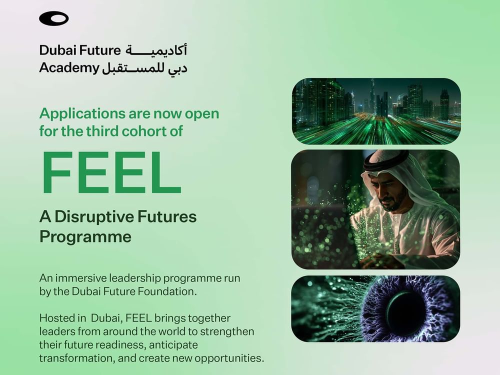Dubai Future Foundation invites global applications for third cohort of FEEL Programme
