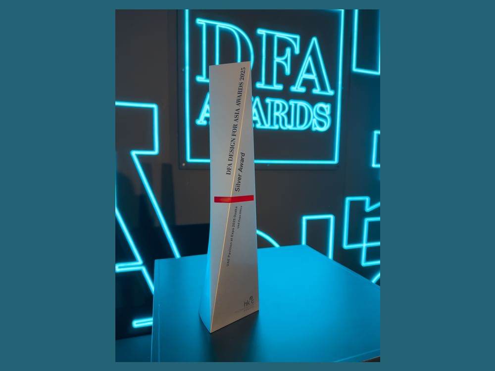 UAE Pavilion at Expo 2025 Osaka wins Silver at DFA Design for Asia Awards