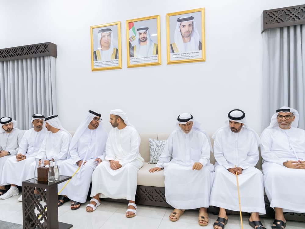 ولي عهد رأس الخيمة يفتتح مجلس منطقة سيح كبدة